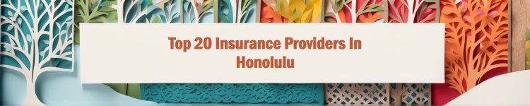 Top 20 Insurance Providers In Honolulu